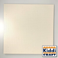 Kiddicraft Baseplate 50 x 50 Noppen (40 x 40cm) Weiß