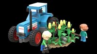 Kiddicraft KC1114 KIDDIZ Turbo 3145 Trecker