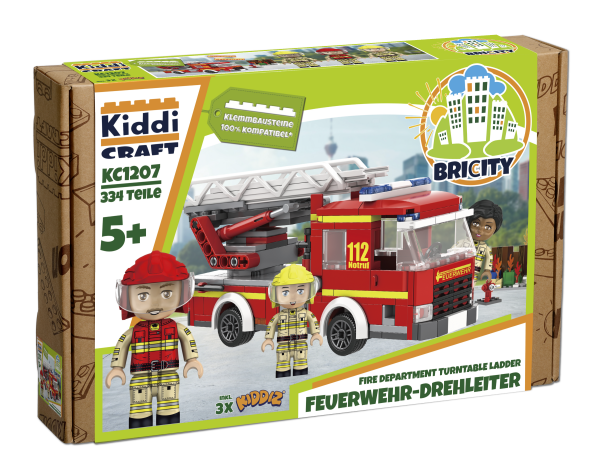 Kiddicraft KC1207 Feuerwehr Drehleiter (DL)