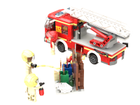 Kiddicraft KC1207 Feuerwehr Drehleiter (DL)