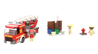 Kiddicraft KC1207 Feuerwehr Drehleiter (DL)