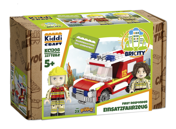 Kiddicraft KC1208 Feuerwehr Einsatzwagen / First Responder