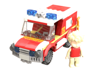 Kiddicraft KC1208 Feuerwehr Einsatzwagen / First Responder
