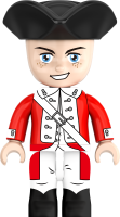 Kiddicraft KC1416 Kiddiz Figuren-Pack: Rotröcke Soldaten / British Redcoats
