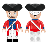 Kiddicraft KC1416 Kiddiz Figuren-Pack: Rotröcke Soldaten / British Redcoats