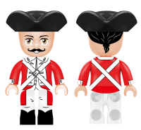 Kiddicraft KC1416 Kiddiz Figuren-Pack: Rotröcke Soldaten / British Redcoats