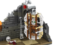 Kiddicraft KC1511 Dungeon Skelett-Käfig