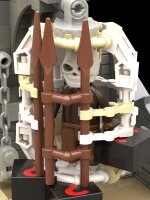 Kiddicraft KC1511 Dungeon Skelett-Käfig