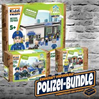 Bundle: Kiddicraft Polizei-Sets