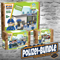 Bundle: Kiddicraft Polizei-Sets