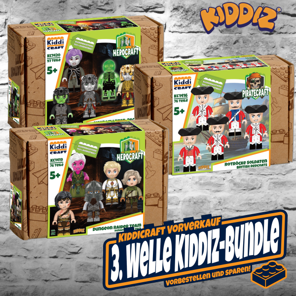 Bundle: neue Kiddiz Figuren-Packs