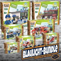 Bundle: Kiddicraft Blaulicht-Sets
