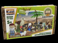 bestellbar ab November 26 -  Kiddicraft KC1224 Biblecraft Adventskalender